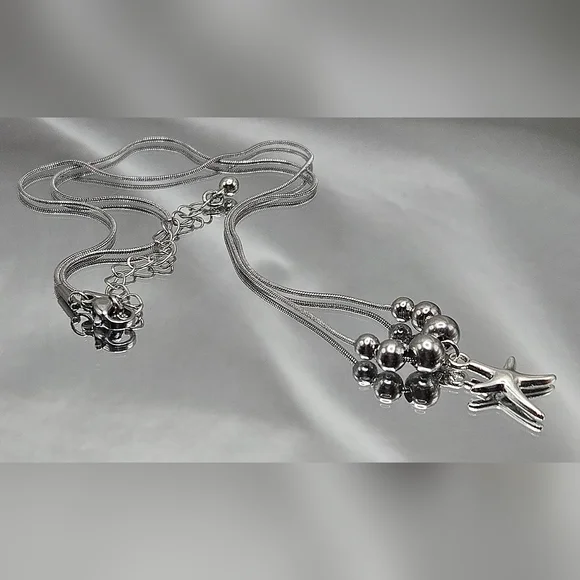 Silver Starfish Jewelry Set - Picture 3 of 12